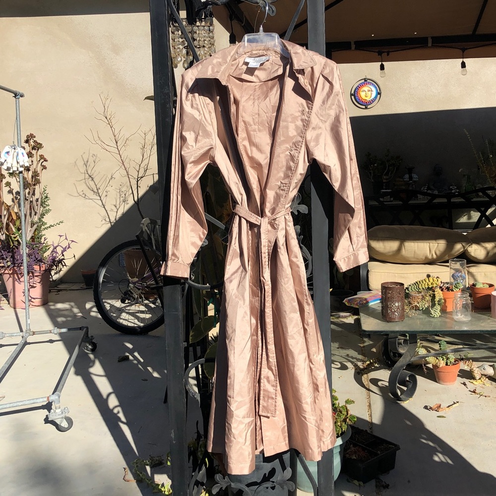 Gold Trench Coat